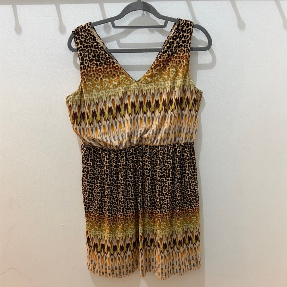 Lux Li Animal Print Dress